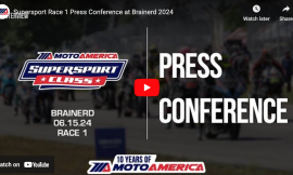 Video: Supersport Race One Press Conference From Brainerd International Raceway